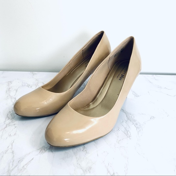 12 Comfort Plus by Predictions Nude Karmen Pumps